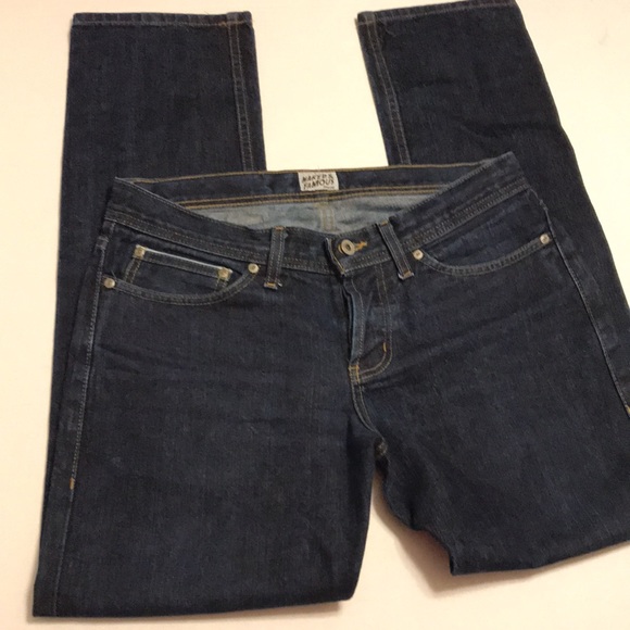 Naked & Famous Denim Other - Naked & Famous Men's Dark Wash Button Fly Weird Guy 32 x 32